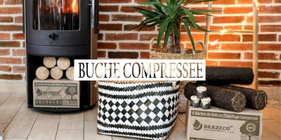  Bûches compressées